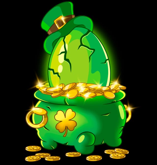 St. Patricks Egg Handcash Item