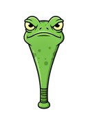 Serious Frog