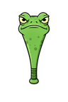 Serious Frog