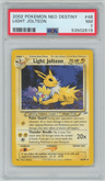2002 Pokémon Neo Destiny #48 Light Jolteon (PSA 7 NM)