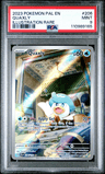2023 Pokémon Pal EN-Paldea Evolved #206 Quaxly - Illustration Rare (PSA 9 MINT)