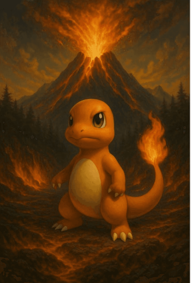 3D Charmander Handcash Item