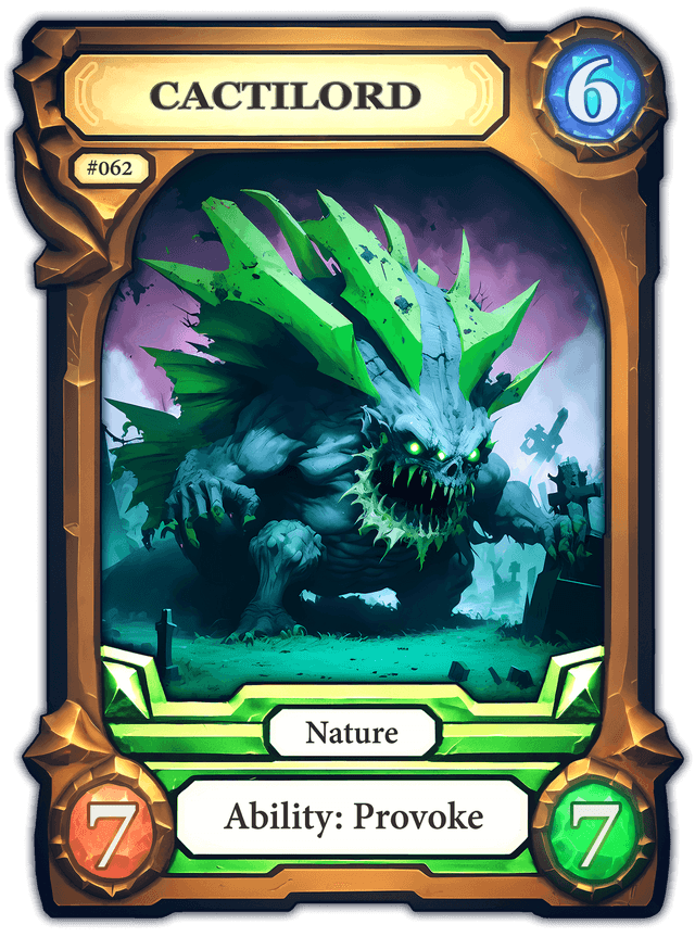 Cactilord Handcash Item