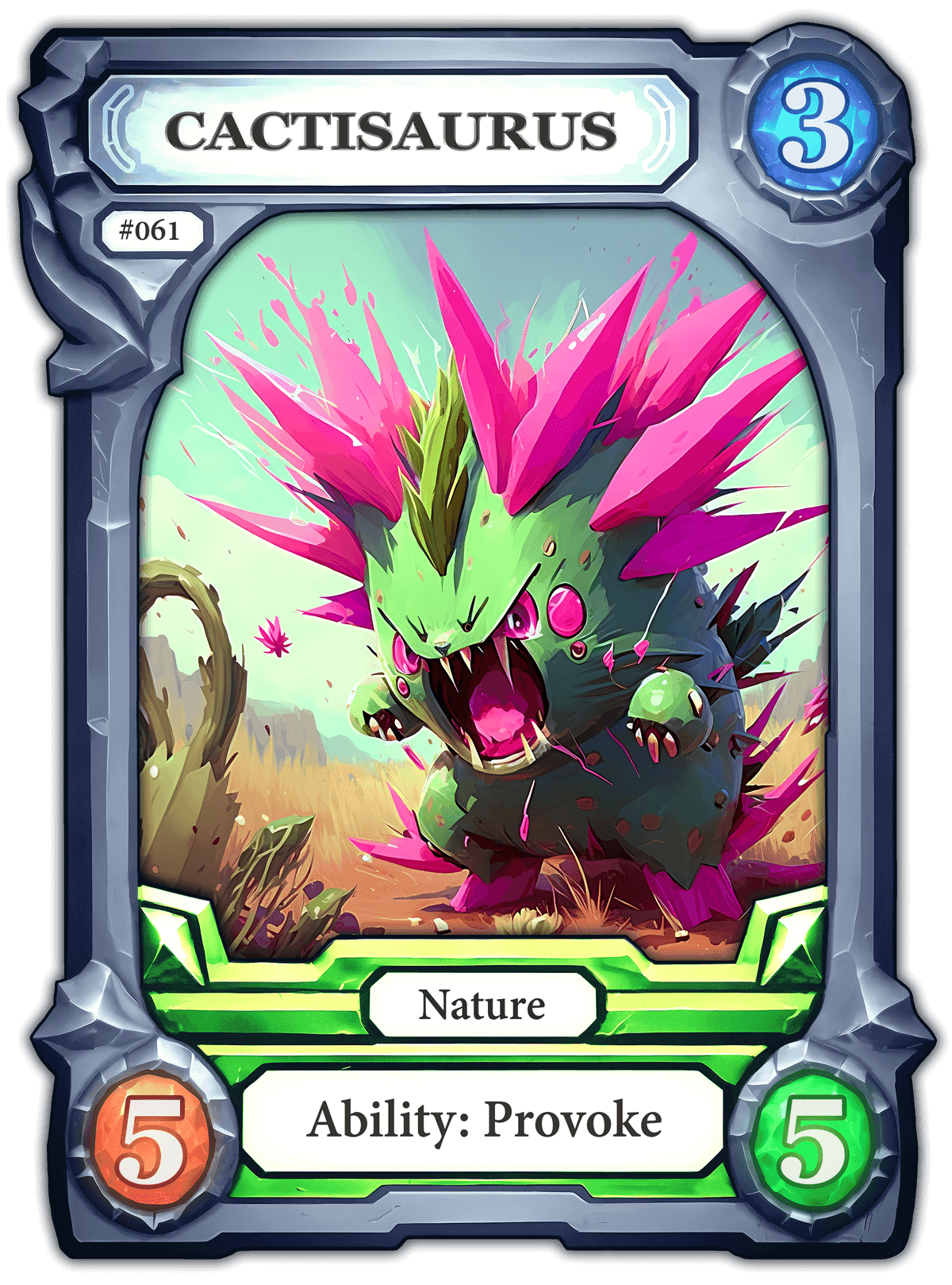 Cactisaurus | Generation 1 (Alpha)