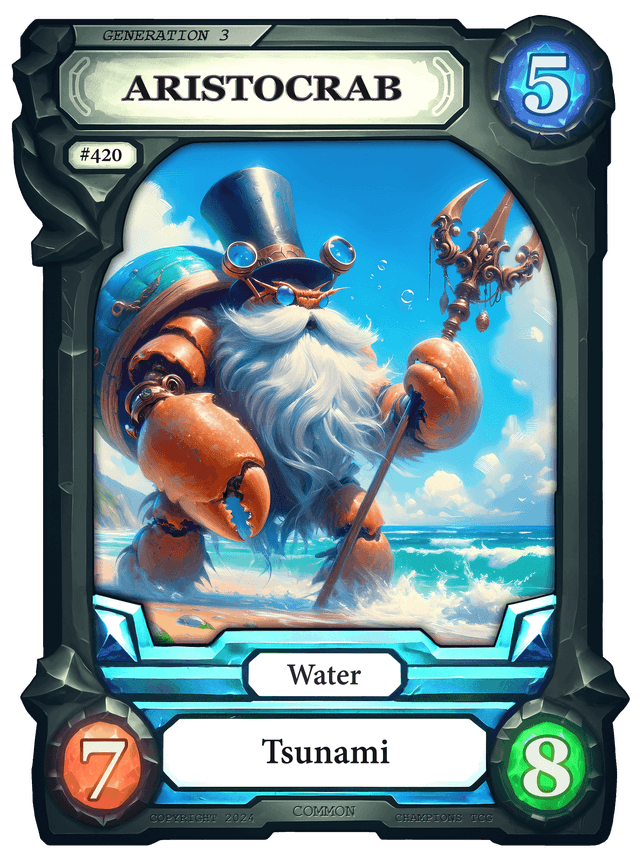 Aristocrab Handcash Item