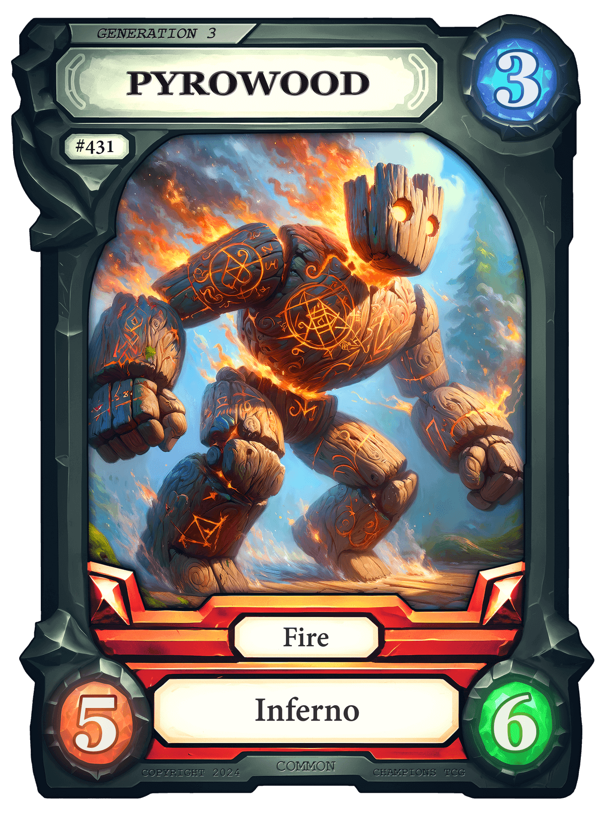 Pyrowood 1 Sat Ordinal