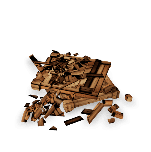 Broken Debris Handcash Item