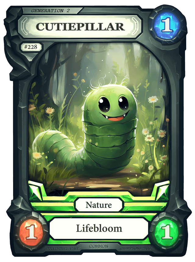 Cutiepillar Handcash Item