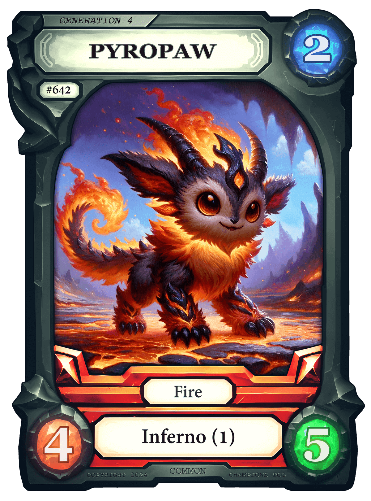 Pyropaw 1 Sat Ordinal
