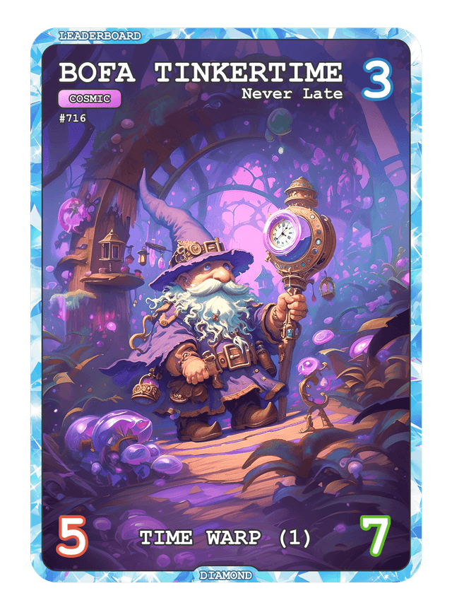 Bofa Tinkertime Never Late Handcash Item