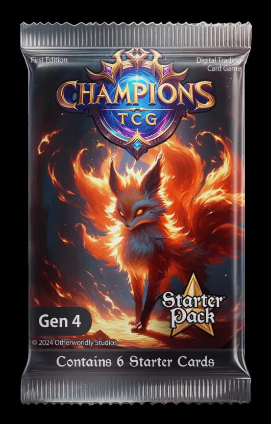 Generation 4 Starter Card Pack Handcash Item