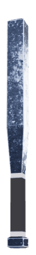 Silver Baseball Bat Handcash Item