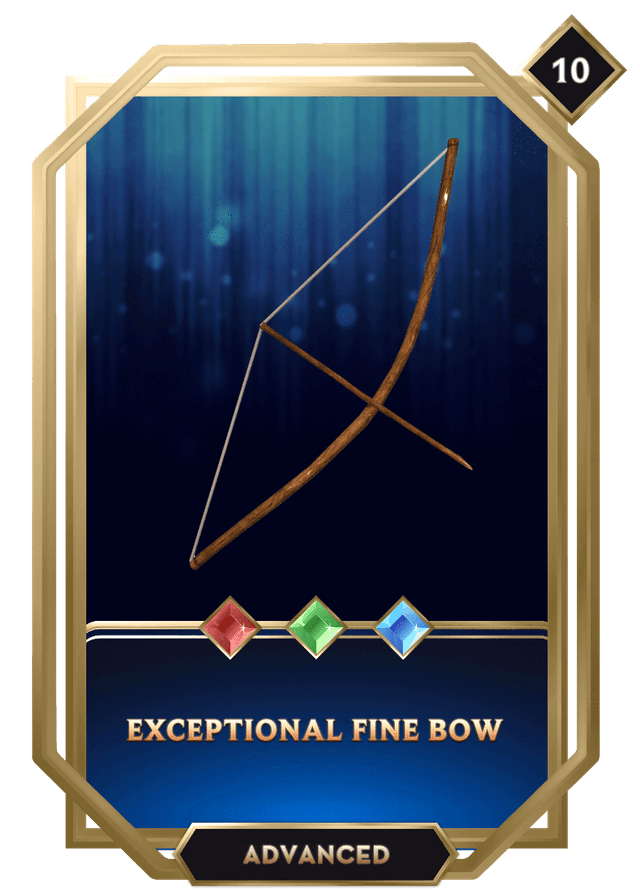 Exceptional Fine Bow Handcash Item