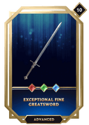 Exceptional Fine Greatsword