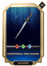 Exceptional Fine Dagger