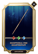 Exceptional Fine Quarterstaff