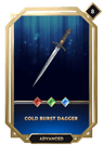 Cold Burst Dagger