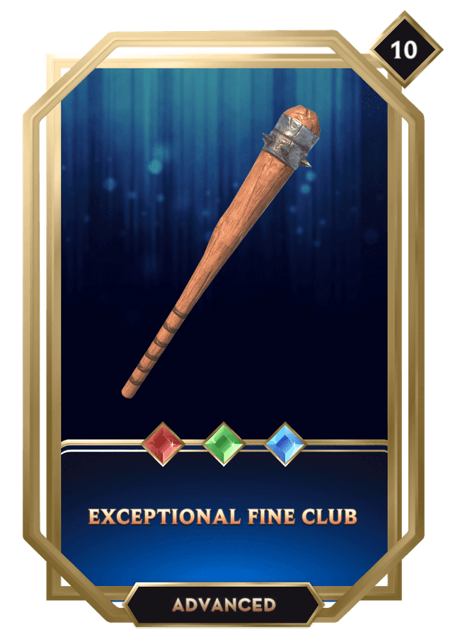 Exceptional Fine Club Handcash Item