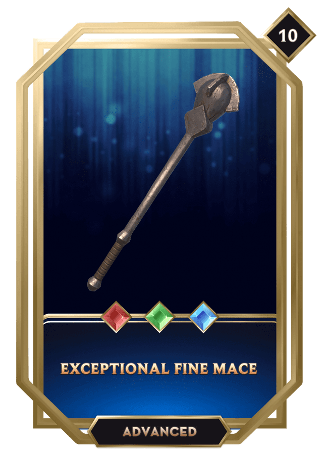 Exceptional Fine Mace Handcash Item