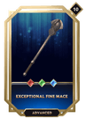 Exceptional Fine Mace