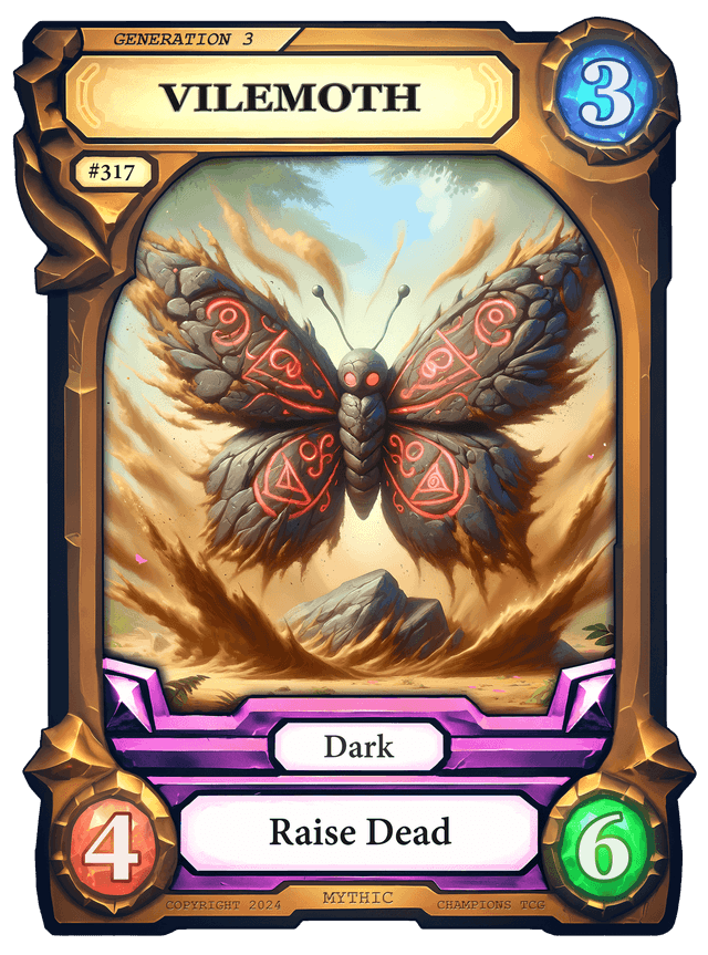 Vilemoth Handcash Item