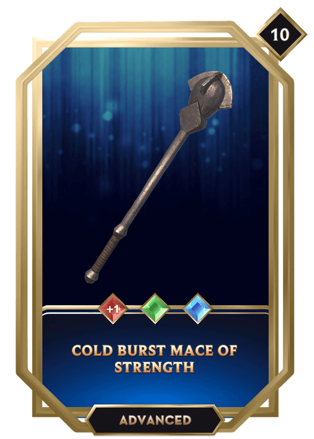Cold Burst Mace of Strength Handcash Item