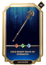 Cold Burst Mace of Strength
