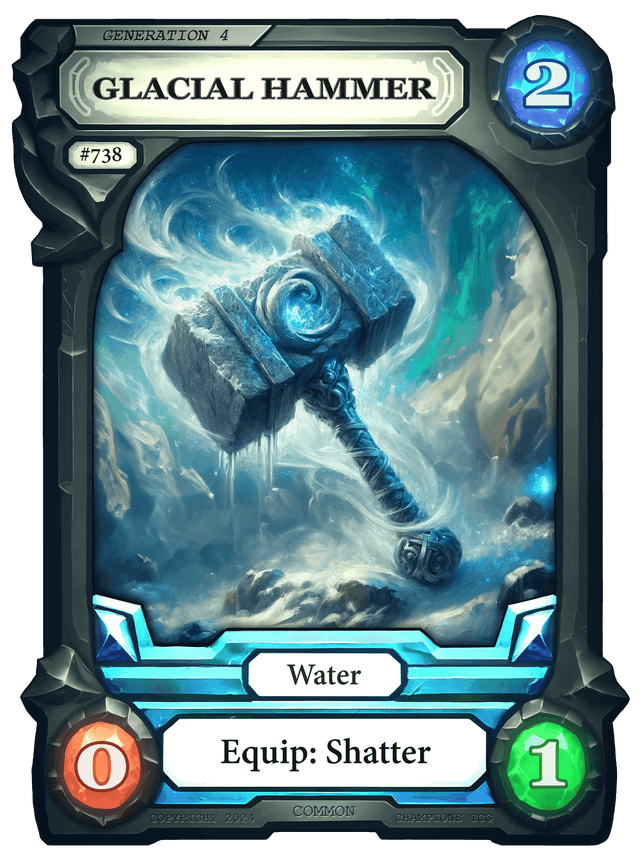 Glacial Hammer Handcash Item