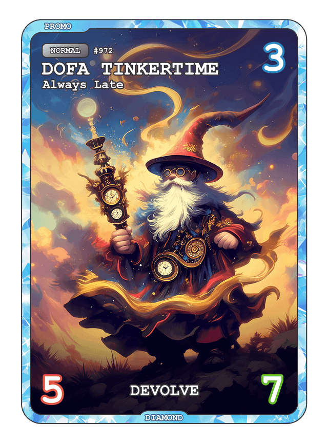 Dofa Tinkertime Handcash Item