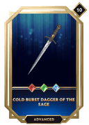 Cold Burst Dagger of the Sage