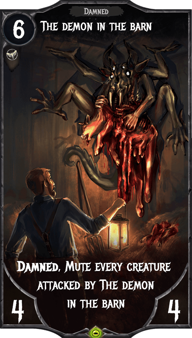The demon in the barn Handcash Item