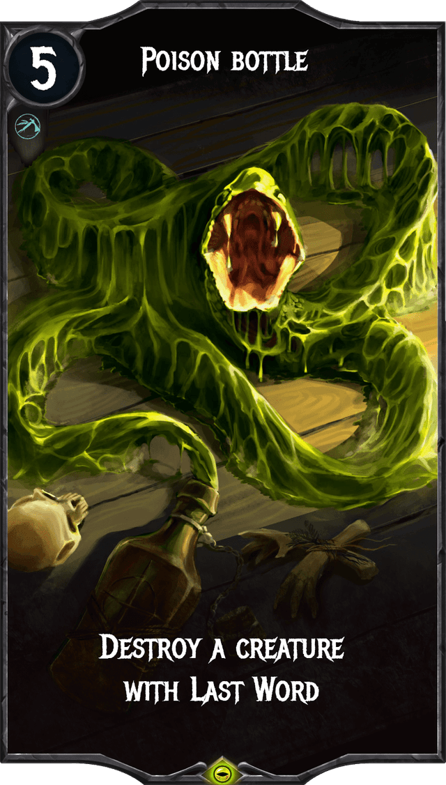 Poison bottle Handcash Item