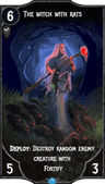 The witch with rats