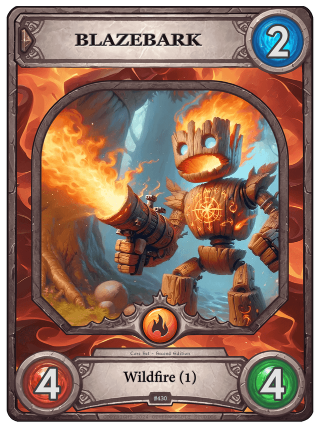 Blazebark Handcash Item