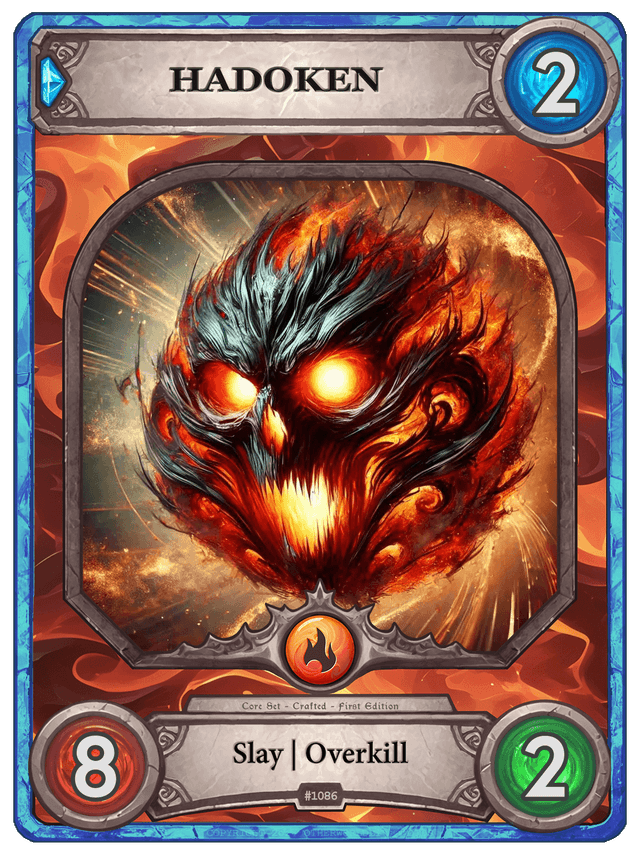 Hadoken Handcash Item