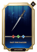 Fast Fine Dagger