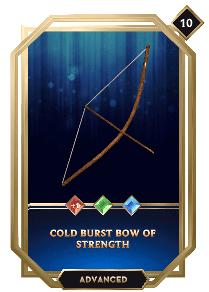 Cold Burst Bow of Strength 1 Sat Ordinal