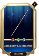 Cold Burst Quarterstaff